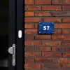 Blauwe rozen - Traditioneel Naambord Rechthoek middel -sfeer1-rechthoek-S