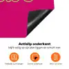 Toedeloe - Groen - Roze Inductie beschermer vinyl 3mm klein -zzzzzzz-td-onderkant
