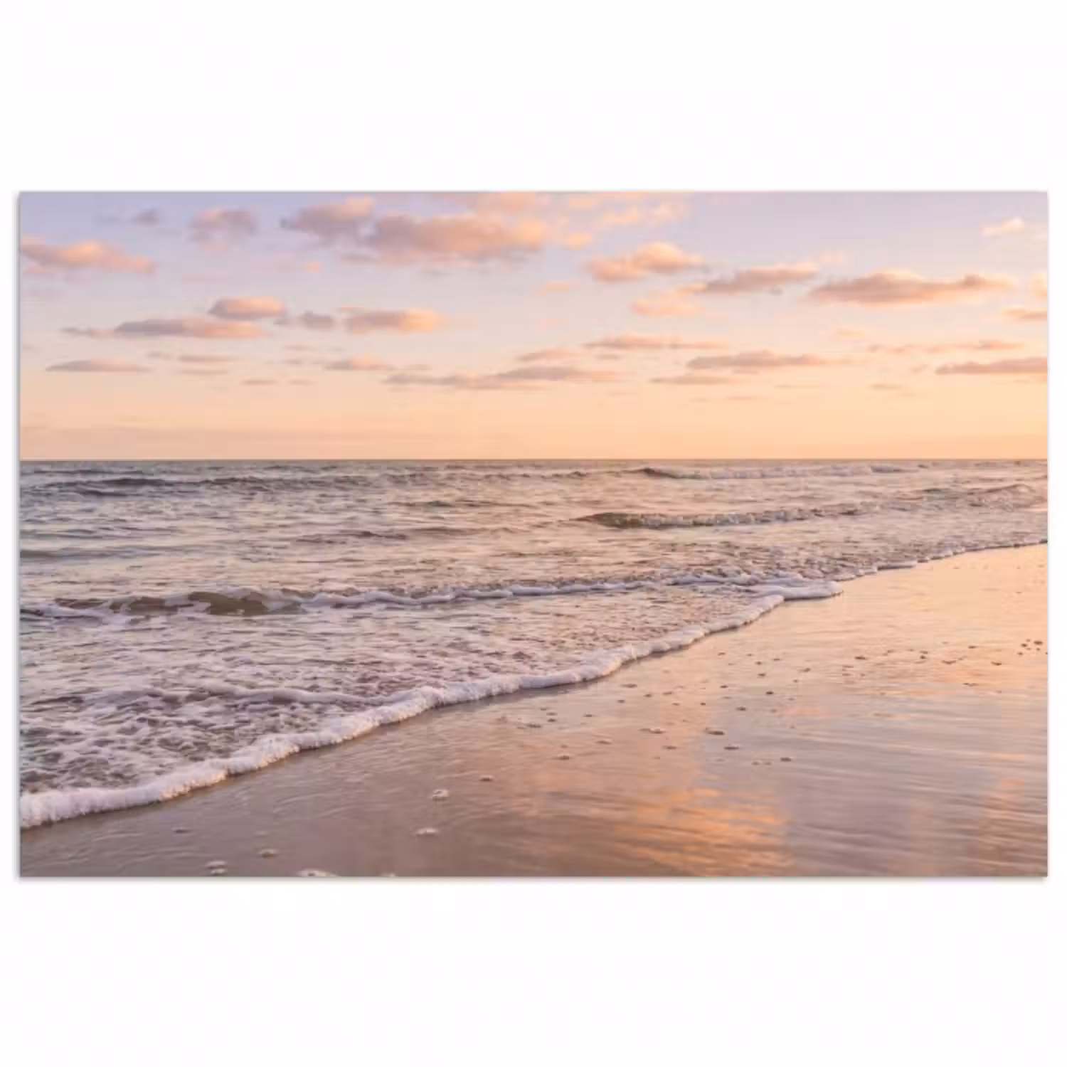 Poster - Strand - Brandung - Wolken