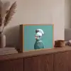 Parkiet - Vogel - Koksmuts - Cute Light Box met batterij (Wandlamp) middel -sfeer2