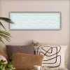 Patroon - Lijn - Design - Groen canvas 2cm klein 828 -sfeer1
