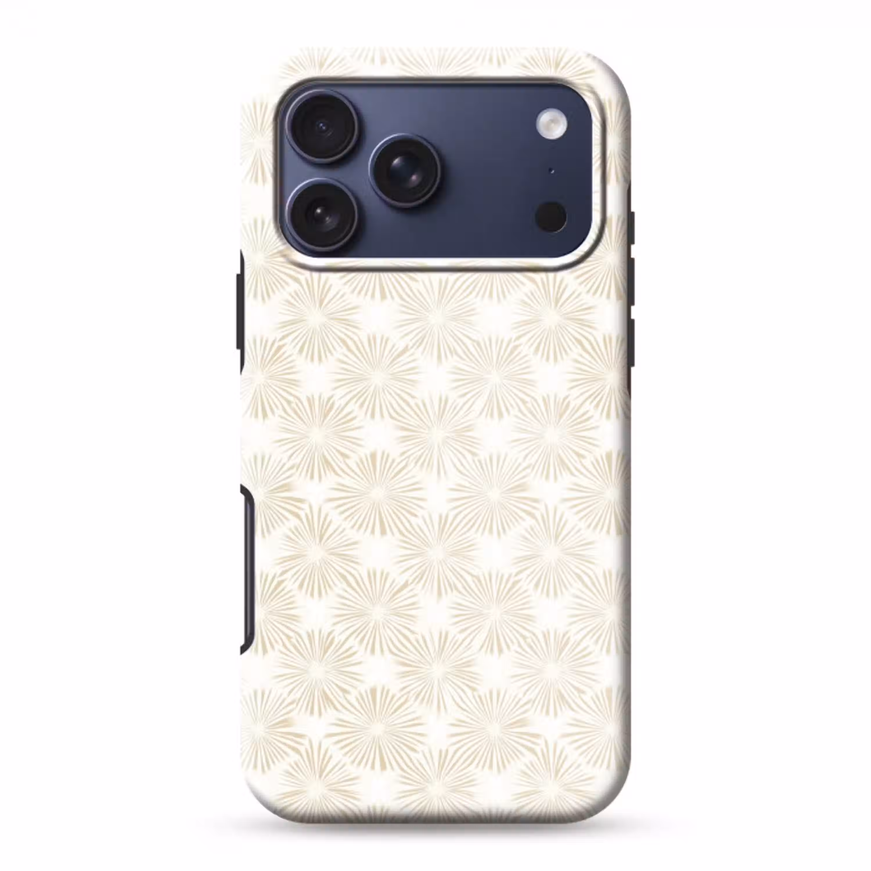 Abstract - Motief - Beige Toughcase MagSafe Apple iPhone 17 Pro Max klein 1019 -3d