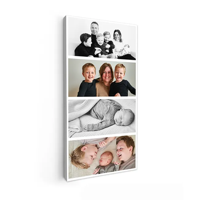 Canvas Collage - Portrait - 4 Photos