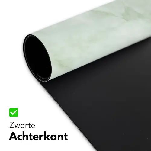 Groen - Marmer - Vloeiende aders Muismat XXL klein 681 -sfeer2