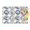 Borden - Bomen - Planten - Blauw Placemat vinyl groot 368 -zzzproduct_Kitchenyeah-website