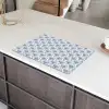 Frans - Citroen - Royaal - Blauw - Geel Inductie beschermer vinyl 3mm klein 276 -sfeer8