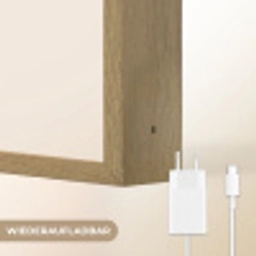 Meisje - Basketbal - Minimalistisch Light Box met batterij (Wandlamp) middel -USP_websiteoplaadbaarDE