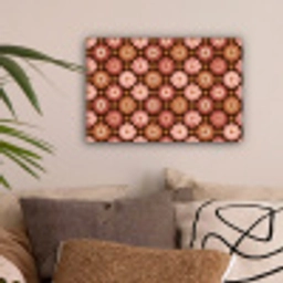 Geometrisch - Bloemen - Kleurrijk canvas 2cm klein 34 -sfeer1