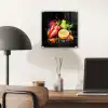 Paprika - Peer - Citroen - Graffiti - Verf - Abstract plexiglas 5mm klein -sfeer6
