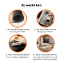 Eenden - Water - Mist - Natuur Inductie beschermer vinyl 3mm klein -zzzzzzz-td-werking