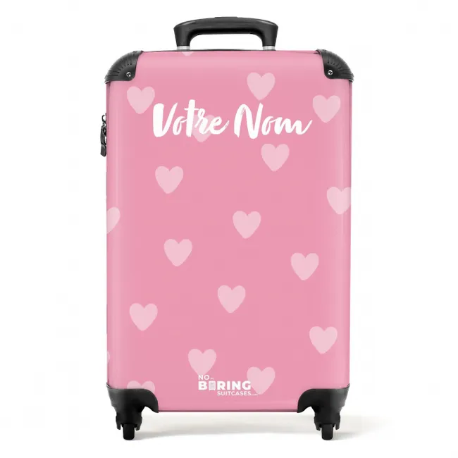 Hartjesritme NBS - Handbagage koffer - Kinderen Unisex middel -productfoto_recht