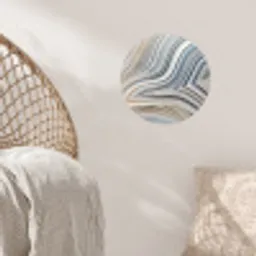Marmerlook - Steen - Lijnen - Luxe - Marmer Wandcirkel behangsticker klein -sfeer4