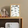 Dino - Groen - Jongens - Dinosaurus - Blauw Light Box met kabel (Kinderlampje) klein -sfeer2_kind