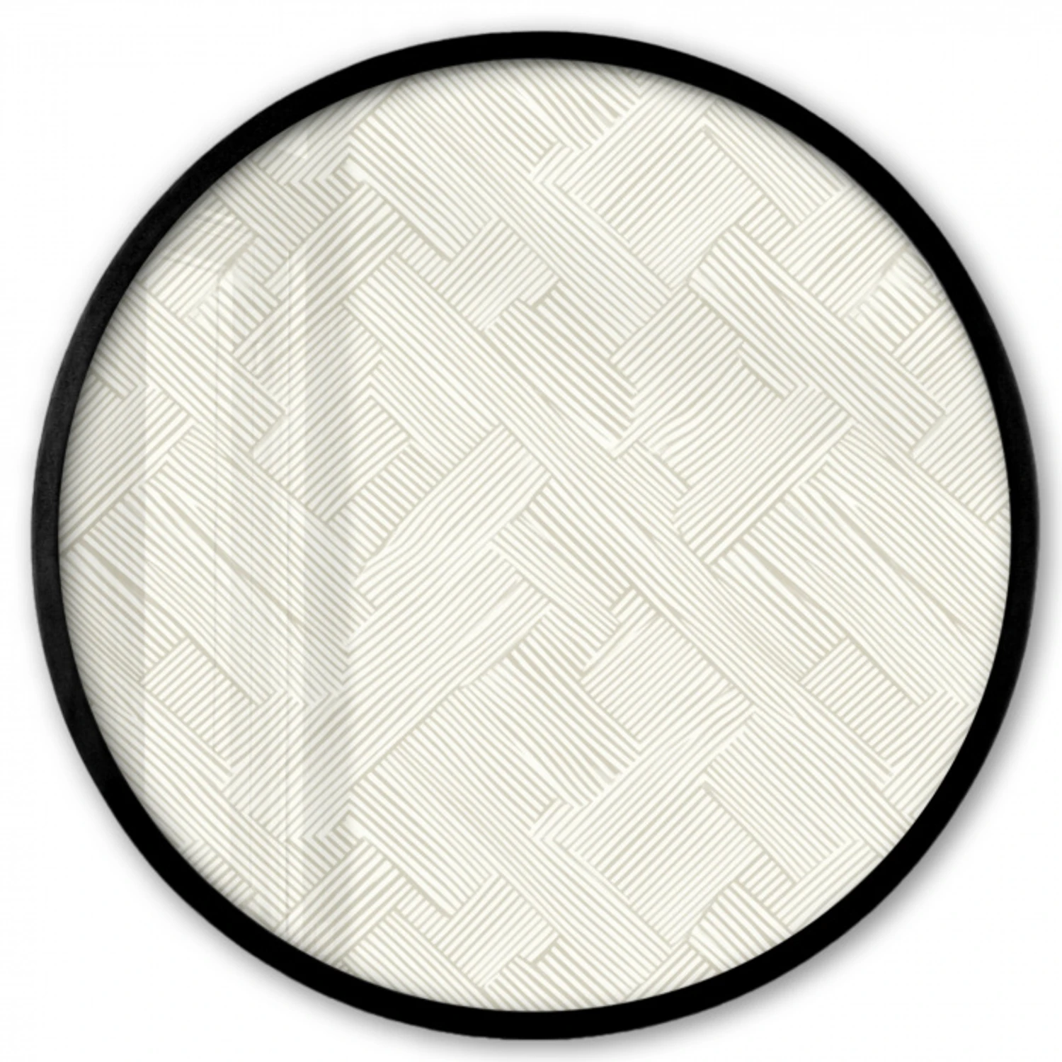 Textuur - Abstract - Beige Fotolijst rond zonder passe partout klein 856 -3d