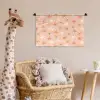 Zee - Dieren - Roze - Zeesterren Wandkleed katoen klein 269 -wsfeer5_kind