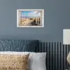 Raam - Zee - Kust - Natuur - Doorkijk - Strand - Waddenzee poster papier klein -sfeer2