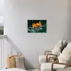 Paradijsvogel - Bloem - Exotisch Tuinposter op houten frame 2 cm dik klein -sfeer1
