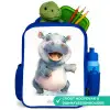 Baby nijlpaard Kinderrugzak - Blauw middel -inhoud_NL