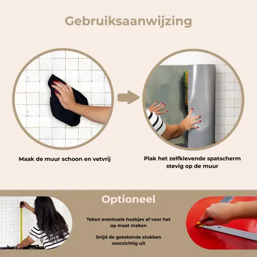 Verf - Kwast - Schilderij keuken achterwand spatscherm klein -gebruiksaanwijzing_NL