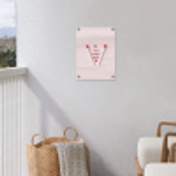 Perfect - Minimalistisch - Valentijn tuinposter los doek klein -sfeer8