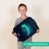 Neon racewagen in digitale stijl Kinderkoffer - Zwart klein -sfeer4_NL