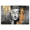Boedhha - Penseelstreken - Goud - Abstract Placemat vinyl groot -zzsfeer1_Kitchenyeah-website