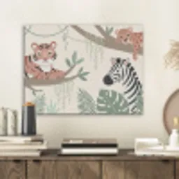 Jungle - Rustiek - Pastel PET vilt klein -sfeer1