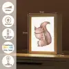 Eekhoorn - Dier - Bosdieren - Bruin Light Box met kabel klein -USP_NL