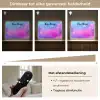 Sterren - Roze - Blauw Light Box met batterij (Wandlamp kind) middel -USP_dimbaarNL