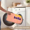 Verticaal - Strepen - Oranje - Ciao bella Badmat klein -USP_WasbaarDE