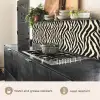 Zebra - Print - Klassiek - Zwart keuken achterwand 2 middel 871 -usp_EN