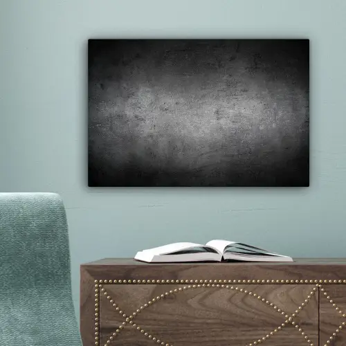 Beton - Grijs - Retro - Cement - Textuur canvas 2cm klein -sfeer4