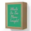 Menu - Quote - Roze Light Box met kabel (Wandlamp) klein -3d