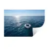 Oceaan - Zwemband - Horizon Muursticker klein -3d