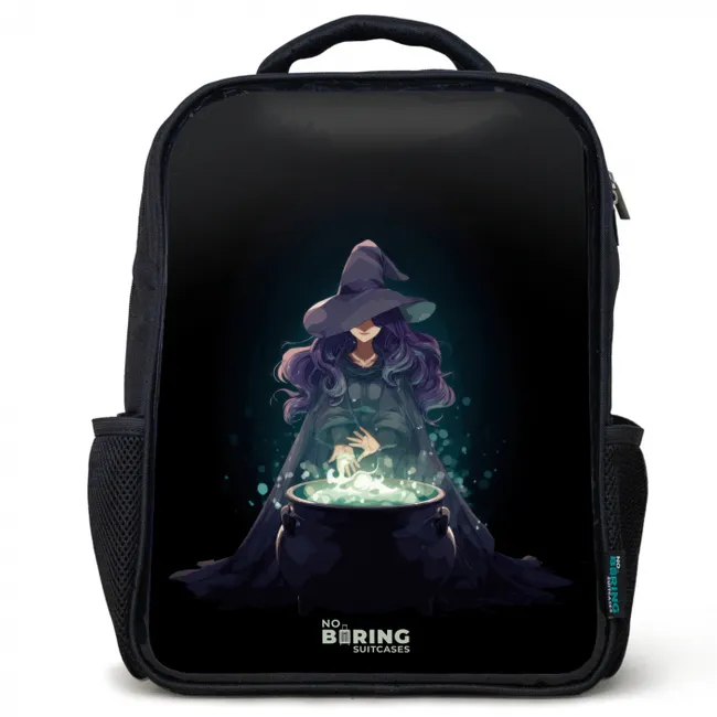 Heks - Ketel - Tover Rugzak - Zwart middel -3d