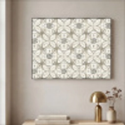 Antiek - Tegel - Beige Textielframe zwart klein 947 -sfeer2