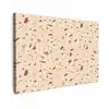 Terrazzo -  Patroon - Kleurrijk - Steen Tuinposter op houten frame 2 cm dik klein 845 -3d