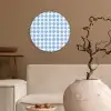 Zee - Sfeer - Blauw - Wit Wandcirkel plexiglas klein 852 -sfeer1