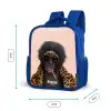 Aap met Loly Kinderrugzak - Blauw middel -productfoto_formaten