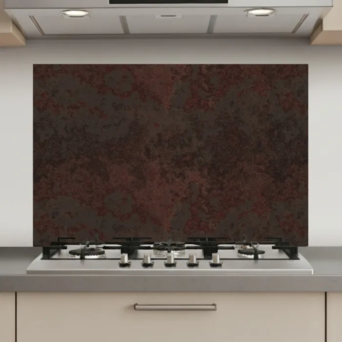 Metaal - Roest - Donker - Bruin keuken achterwand spatscherm klein 900 -3d_website