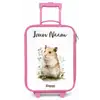 Dier - Natuur - Hamster Kinderkoffer - Roze klein -zz3dotto