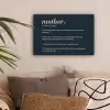 Mama definitie - Mother - Quotes - Spreuken canvas 2cm klein -sfeer1