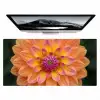 Dahlia - Bloem - Oranje Muismat XXL klein -zzz3d