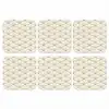 Klassiek - Art - Beige onderzetter kurk middel 366 -3d