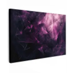 Paars - Licht - Zwart canvas 2cm klein -z3d