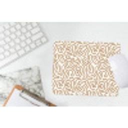 Minimalistisch - Patroon - Terracotta muismat rubber klein 262 -witbureau