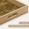 Organisch - Lijnen - Goud Dienblad Rechthoek middel 911 -USP_HandgreepNL