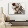 Kokosnoten - Bruin - Shaduw canvas 2cm klein -sfeer6