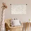 Sierlijk - Bloemen - Beige Wandkleed katoen klein 269 -wsfeer5_kind