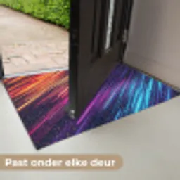 Snelheid - Kosmos - Kleurrijk Deurmat klein -USP_NL